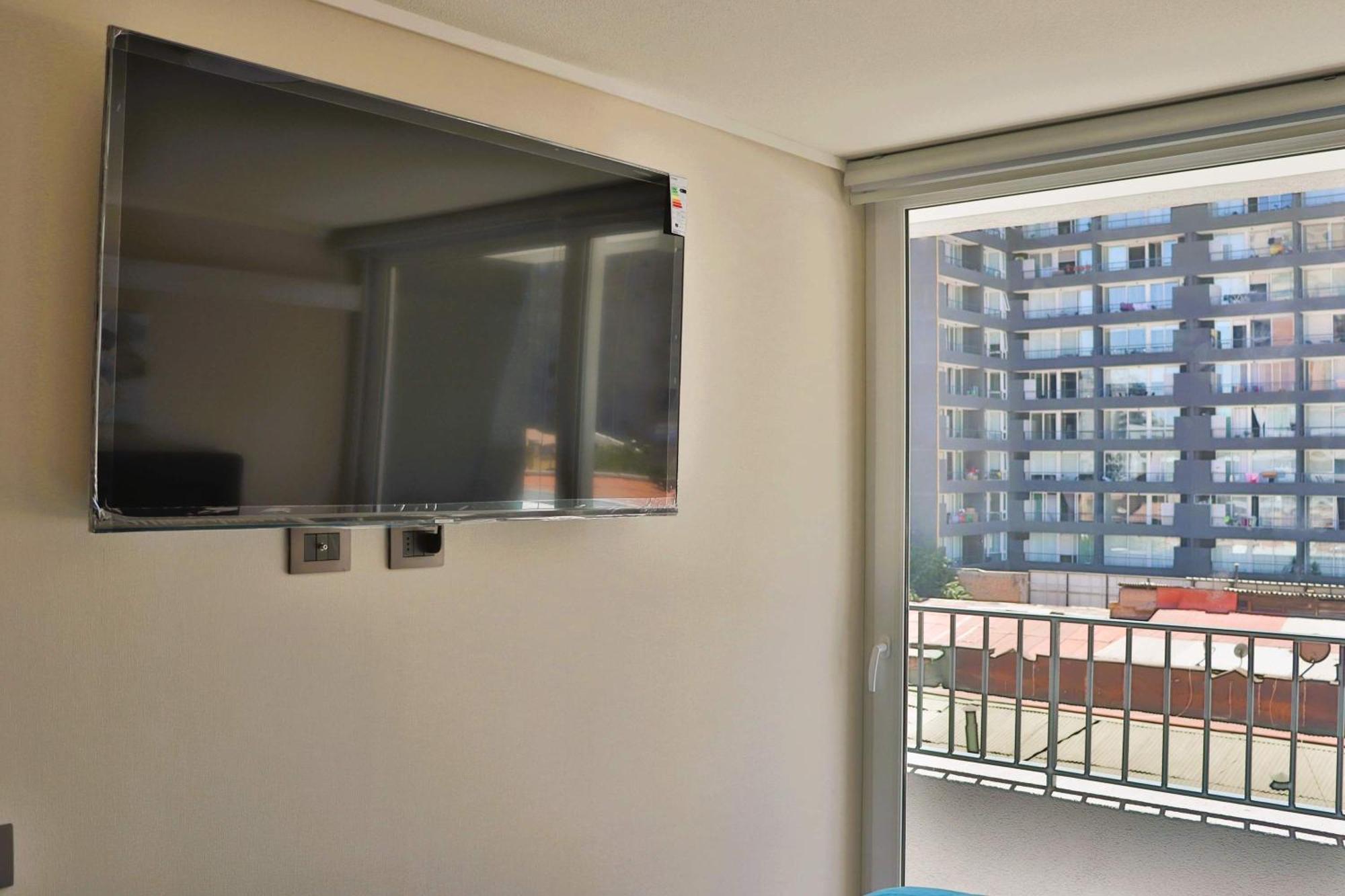 Hom I Confortable Dpto 1d1b En Centro Apartamento Santiago